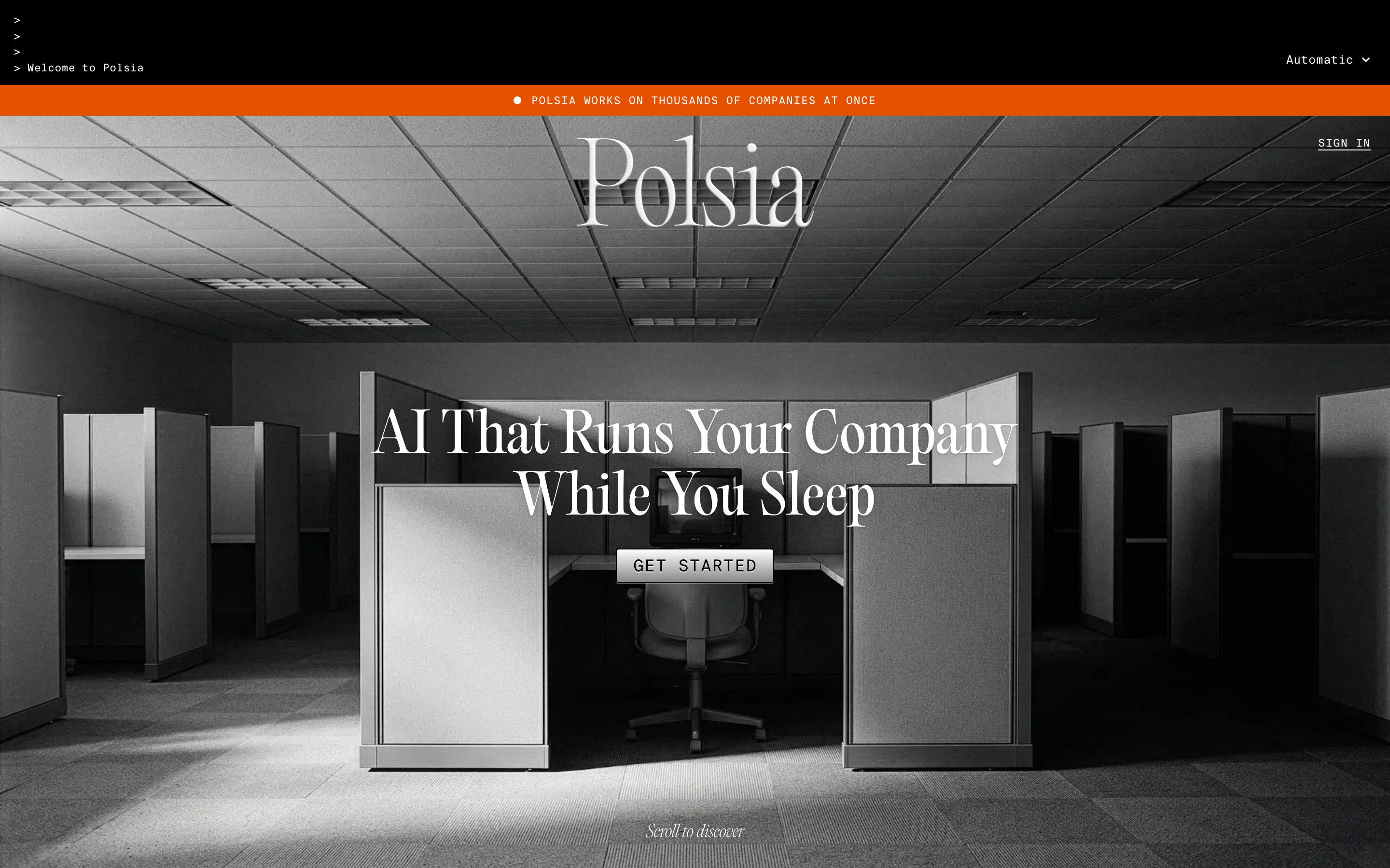 Desktop, first viewport